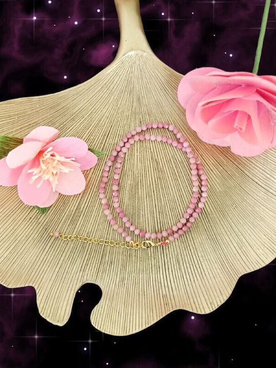 Ezera Choker Placat Cu Aur
