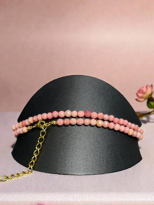 Ezera Choker Placat Cu Aur