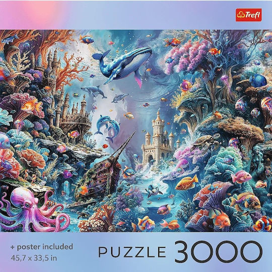 Us Collection Viața Subacvatică Puzzle 2D 3000 Piese