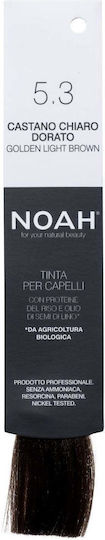 Noah for Beauty Șampon Colorant Permanent Fără Amoniac 5.3 Maro Auriu Deschis 140ml