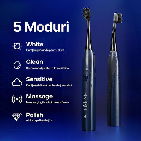 Periuță de dinți electrică HEALTH009 Gri