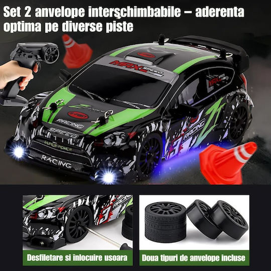 Τηλεκατευθυνόμενο Αυτοκίνητο Drift 4WD Πράσινο