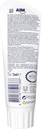 AIM Children's Toothpaste for 6+ Years with Mint Flavor 75ml
