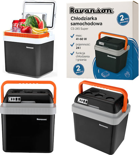 Ravanson Tragbarer Kühlschrank 24lt 12V / 230V