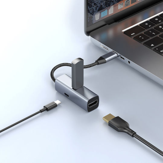 Mobile Origin USB Hub 3 Ports with USB-A / USB-C Connection