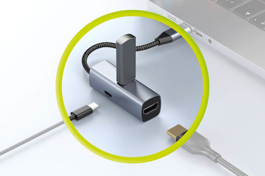 Mobile Origin USB Hub 3 Ports with USB-A / USB-C Connection