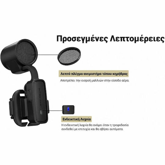 NiteCore Handheld Fan Black 9110101579