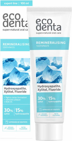 Ecodenta Pastă de dinți pentru carii dentare și placă 100ml