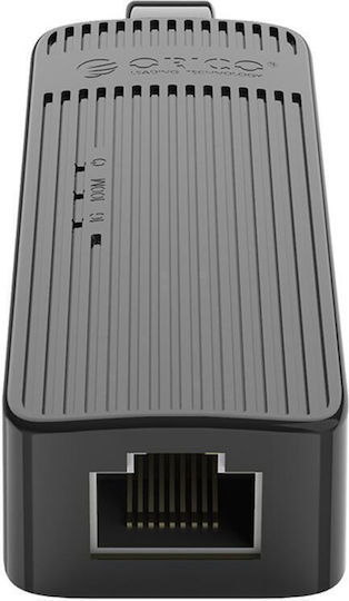 Orico UTK-U3-BK Adaptor de Rețea USB cu Conexiune Ethernet Prin Cablu