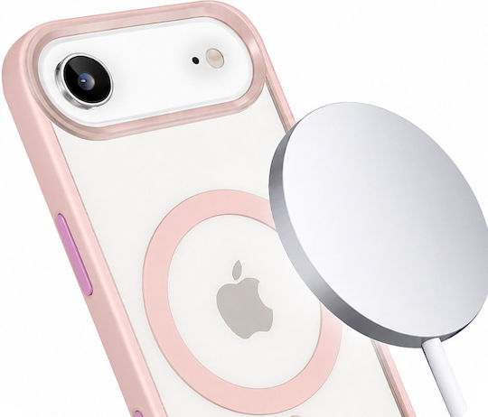 Jaym Bumper Husa iPhone Air Compatibilă Cu Magsafe Colțuri Consolidate Roz