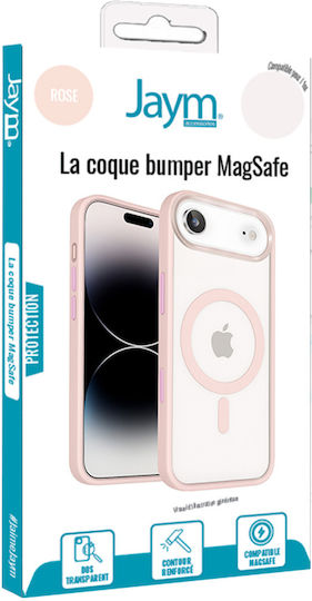 Jaym Bumper Husa iPhone Air Compatibilă Cu Magsafe Colțuri Consolidate Roz