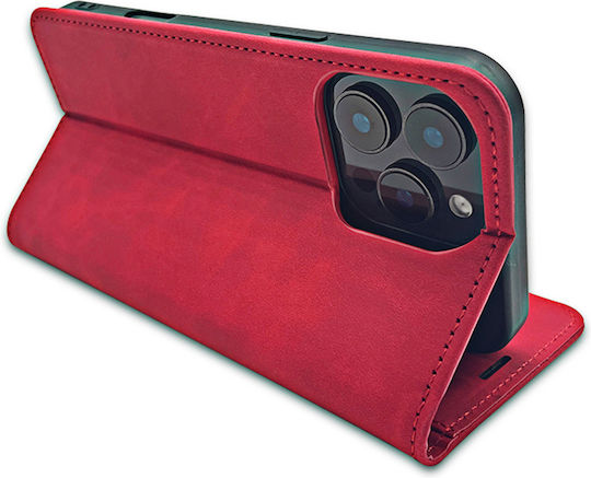 TelForceOne Synthetic Leather Red Back Cover (Google Pixel 11)