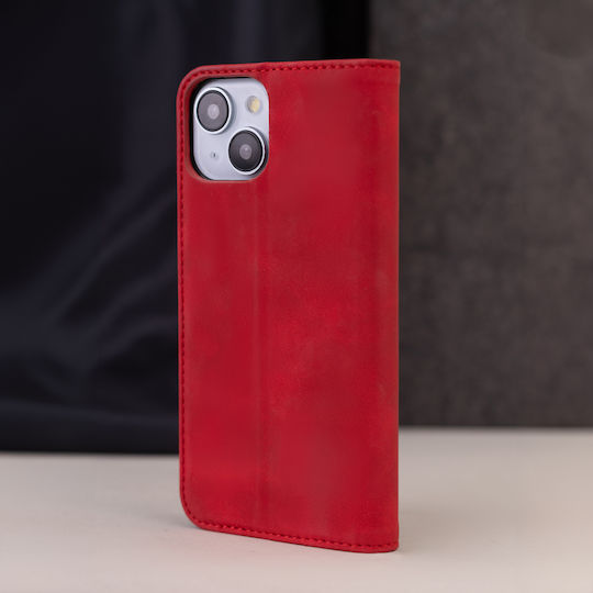 TelForceOne Synthetic Leather Red Back Cover (Google Pixel 11)
