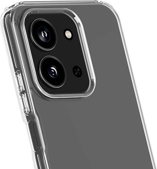 Force Case Калъф Redmi 15C Feel Серия Удароустойчив 2м Вдигнати Ръбове Прозрачен