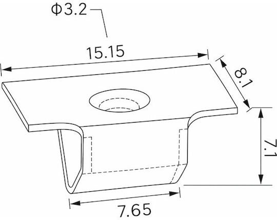 Epcrcm208 Metal Clips 10 Pcs
