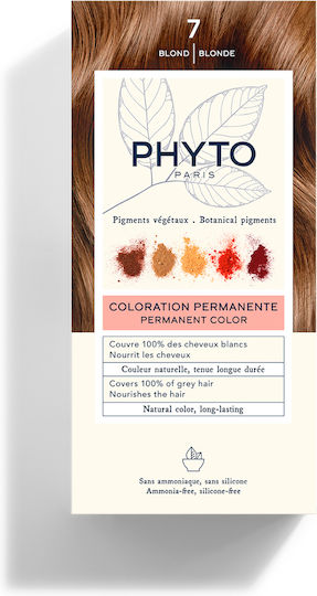 Phyto Phytocolor Βαφή Μαλλιών Χωρίς Αμμωνία 7.0 Ξανθό 50ml