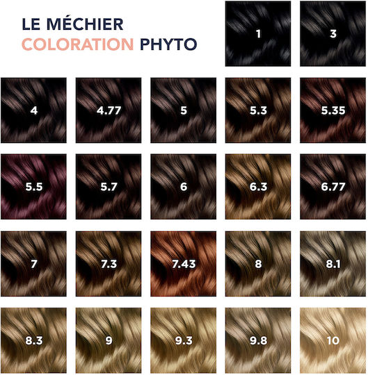 Phyto Phytocolor Hair Dye No Ammonia 10 Light Platinum Blonde 50ml