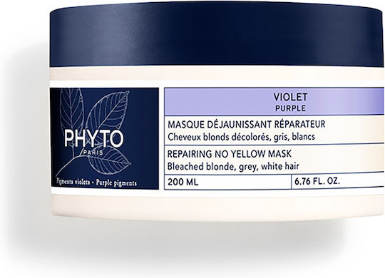 Phyto Purple Μάσκα Μαλλιών για Διατήρηση Χρώματος 200ml