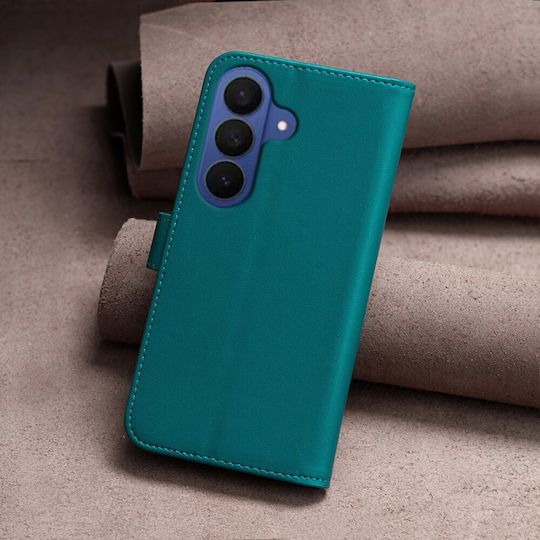 Θήκη Samsung Galaxy A27 5g Binfen Color Bf17 Flip Πορτοφόλι Συνθετικό Δέρμα Pu Tpu Πράσινο Wallet Stand