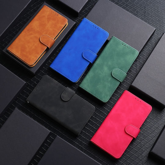 Leather / Silicone Black Wallet (Moto G86 Power)
