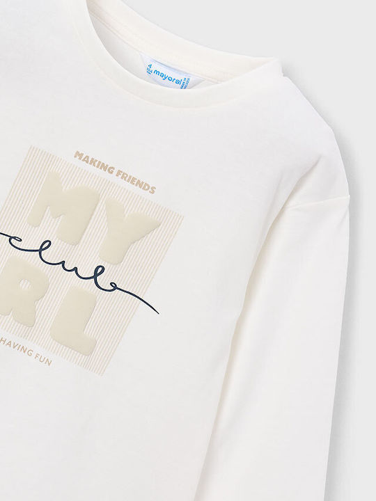 Kinderoberteile T-Shirt Crem Basic