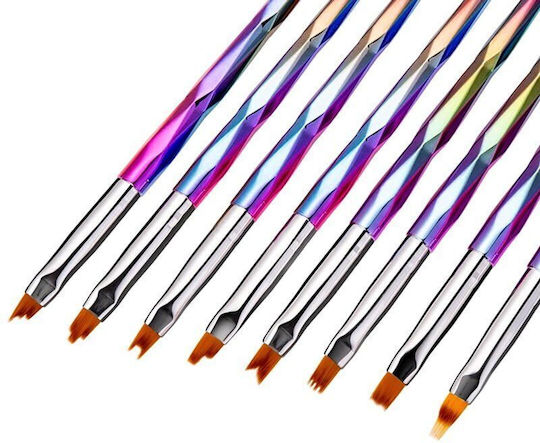Nail Brushes Nail Art Set 8pcs 8pcs Nail Art Brush