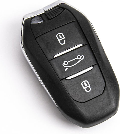 Techstar Husa Pentru Chei Auto 3 Butoane Compatibil Citroen C2 C3 C4 C5 Berlingo Jumper Jumpy Xsara Hu83 Blade