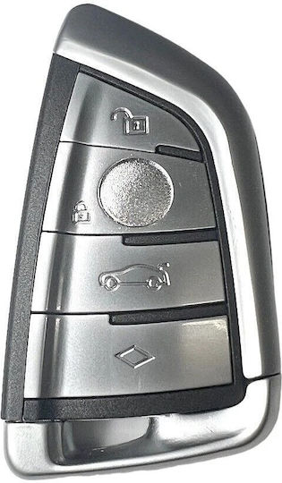 Techstar Husa Pentru Chei Auto Cu 4 Butoane Compatibilă Bmw Seria 5 G30 G31 2016–2023 Compatibil Hu100r Aftermarket