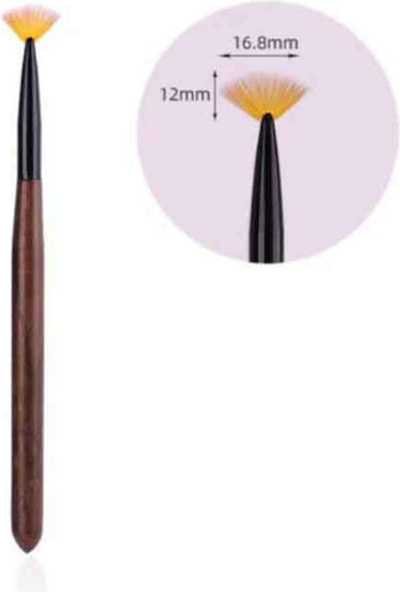 Set Nail Brushes Case 12 Pieces Nail Art Brush Set Case