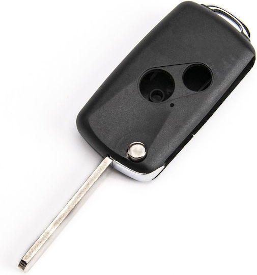 Techstar Husă Pentru Chei Auto Tip Flip Transformer 2 Butoane Honda Accord Civic Jazz Cr-v Compatibil Upgrade Hon66