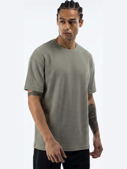T-shirt Wafla T-shirt BT-26930-olive