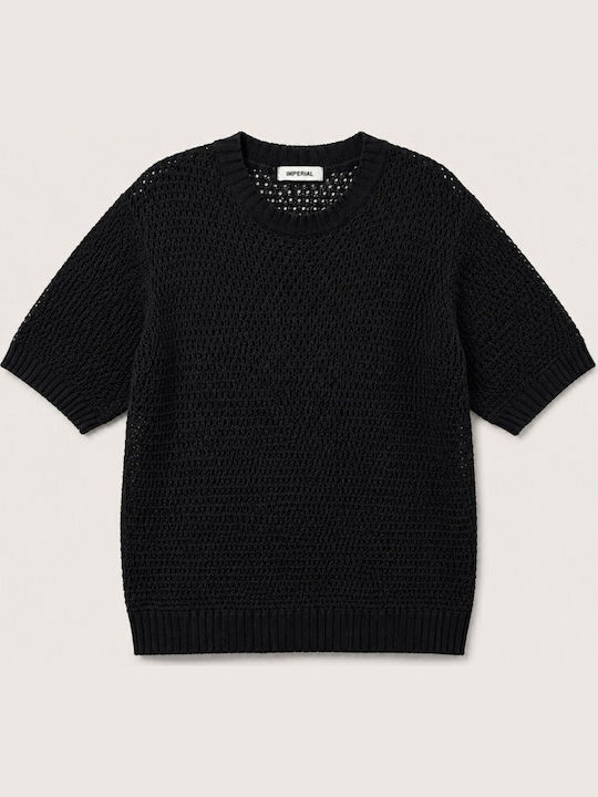 Kurzarm Pullover Nero