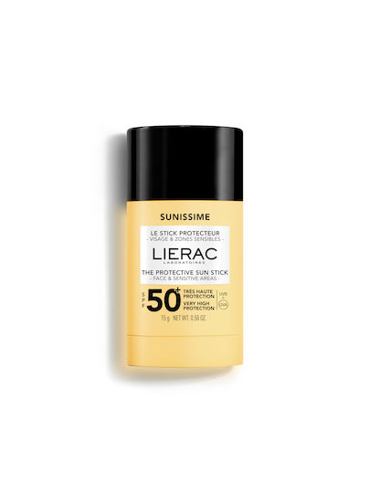 Lierac Sunissime Αντηλιακό Stick Προσώπου & Χειλιών SPF50+ 15gr 15ml