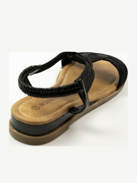 Women's Flat Sandals Black