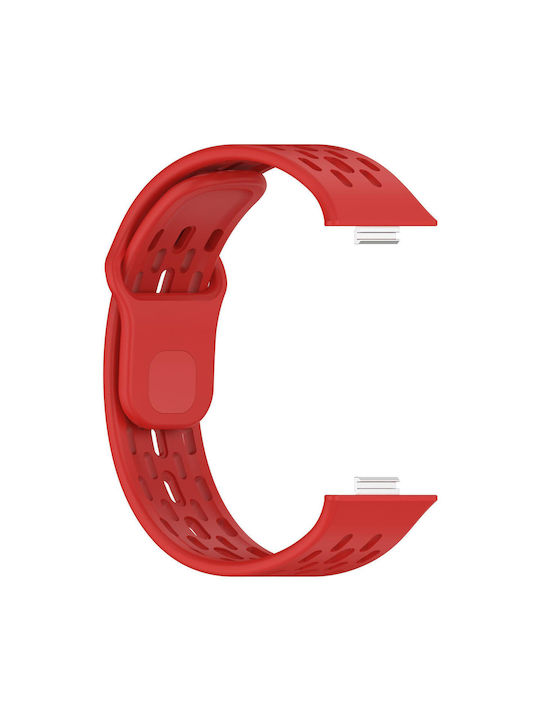 Silikon Hülle in Roter Farbe für Huawei Watch Fit 3 / 4 / 5 / 4 Pro / 5 Pro