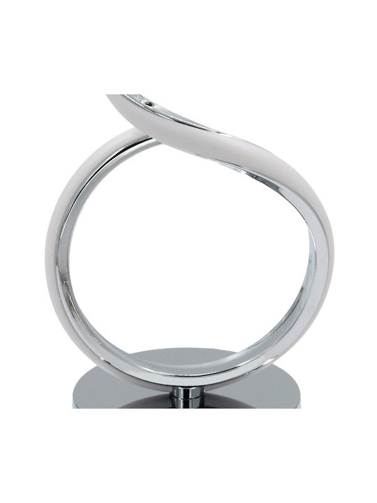 Keskor Metal Table Lamp LED with Silver Base