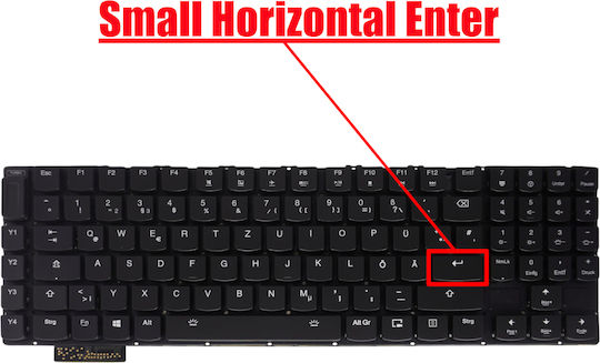 German Laptop Keyboard Lenovo Ideapad Y900-17isk 80q1 Y910-17isk 80v1 Legion Y920-17ikb 80yw K7221-us Sn20k12929 Sn20k12942 Without Frame Backlit Black