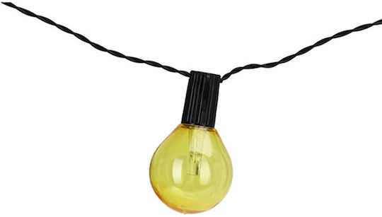 Progarden Lampă Solară Suspendată Ghirlandă cu Lumină Alb Cald