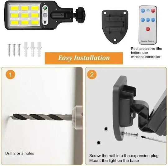 Led Solar Lights Motion Sensor 108 Cob Led Bright Solar 8 Pieces Tc-573