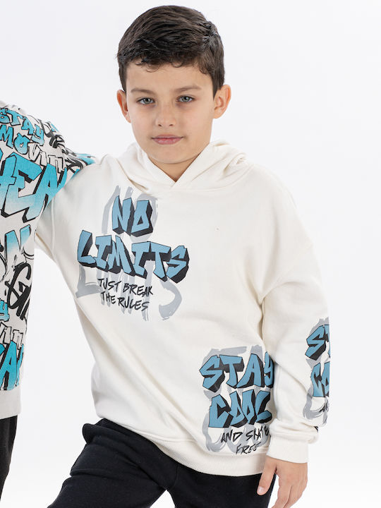 Kids Tracksuits Ecru Set 2 Pieces
