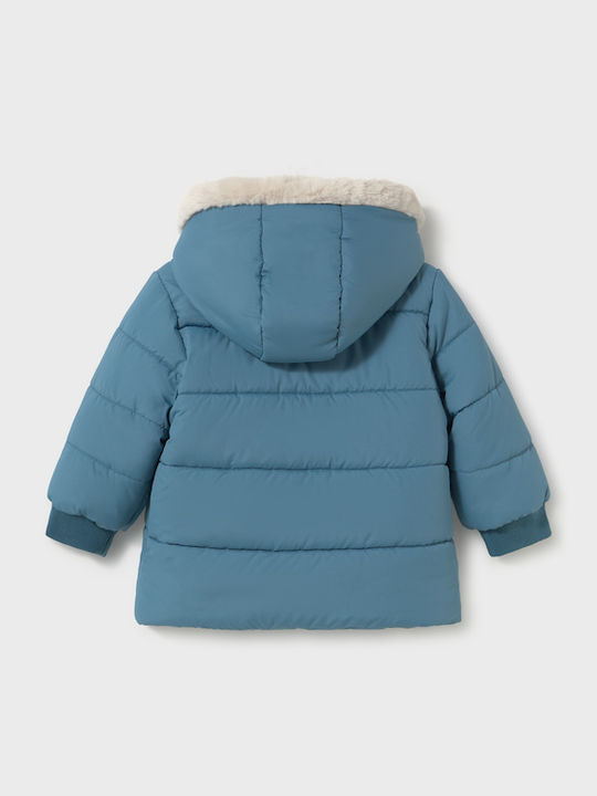 Mayoral Kids Short Fur with Lining & Hood Alaska