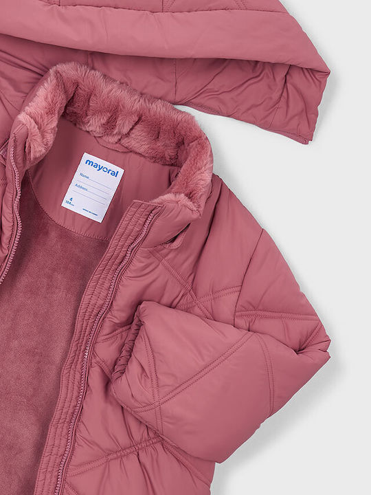 Kids Bomber Short Pink Soft