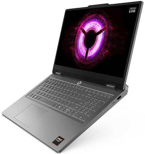 Lenovo Loq Essential 15ARP11 15.6" IPS FHD 144Hz (Ryzen 7-170/16GB/512GB SSD/GeForce RTX 5050/Без операционна система) Луна Грей (BG клавиатура)