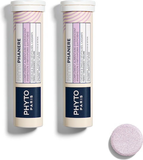 Phyto Phytophanere Besondere Nahrungsergänzungsmittel 2 x 15 Sprudeltabletten