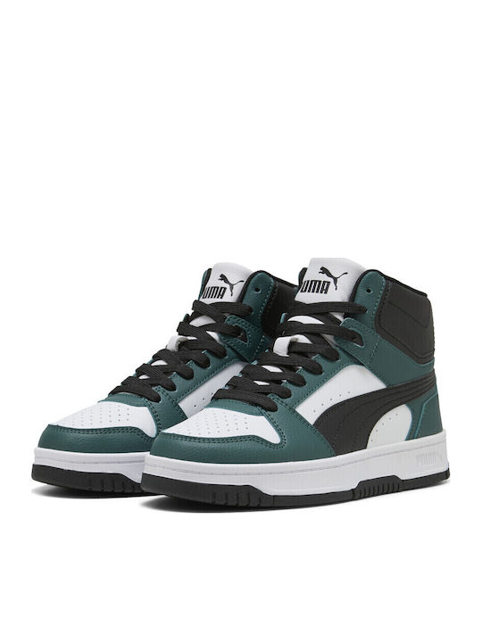 PUMA Rebound Kids Sneakers High Green