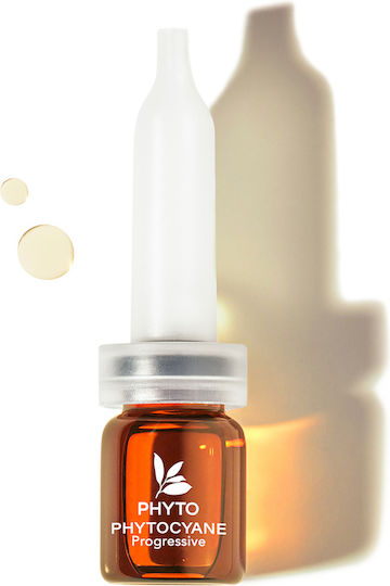 Phyto Phytocyane Traitement Chute Progressive Αμπούλες Μαλλιών κατά της Τριχόπτωσης για Γυναίκες 12x5ml