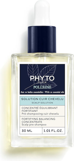 Phyto Polleine Scalp Solution Fortifying Balancing Concentrate Pre Wash Serum for Strengthening 30ml