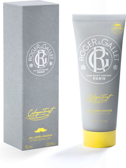Roger & Gallet Aftershave Gel Cologne Twist with Aloe 75ml