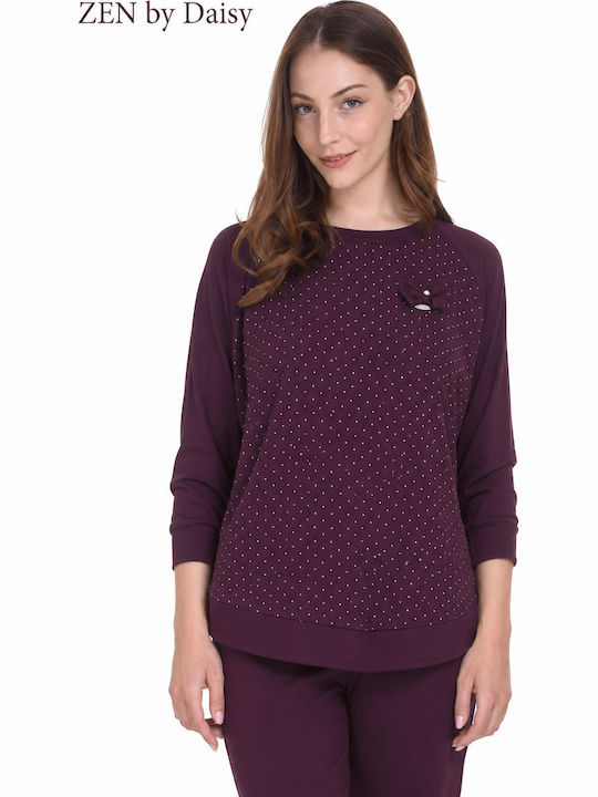 Zen Summer Women's Pyjama Set Red