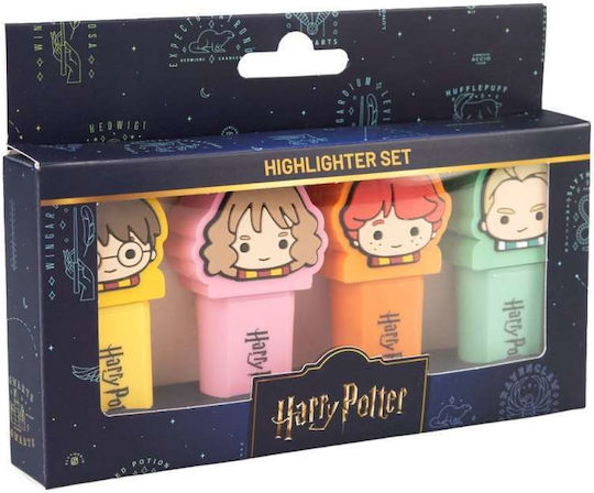 Grupo Erik Harry Potter Unterstreichen Marker Set 4 Farben